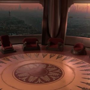 Anakin in Council Room