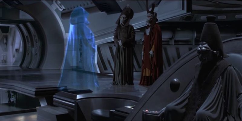 Emperor with Nute Gunray